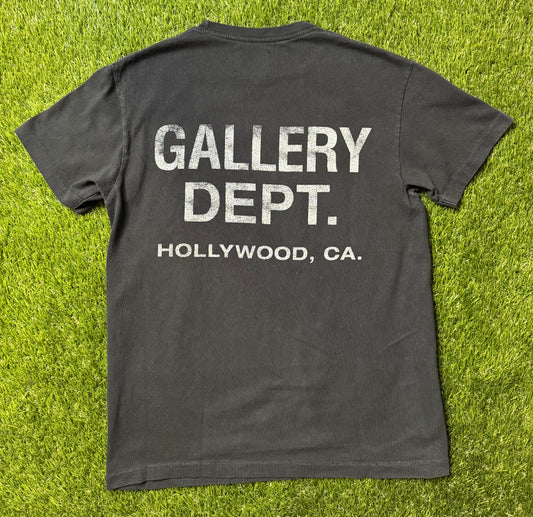 Gallery Dept. Washed Black Souvenir T-Shirt