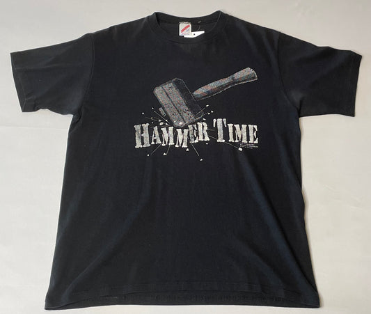 Vintage 1990 Hammer Time Detroit Pistons T Shirt