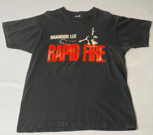 Vintage 1992 Brandon Lee Rapid Fire T Shirt