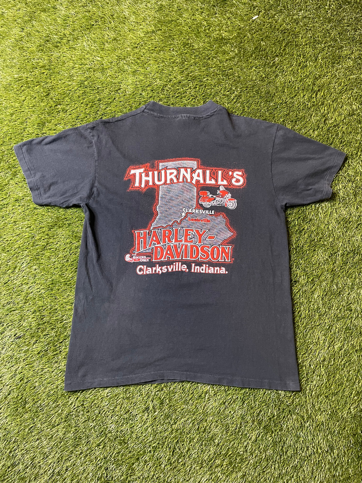 Vintage Harley Davidson Clarksville Indiana T Shirt
