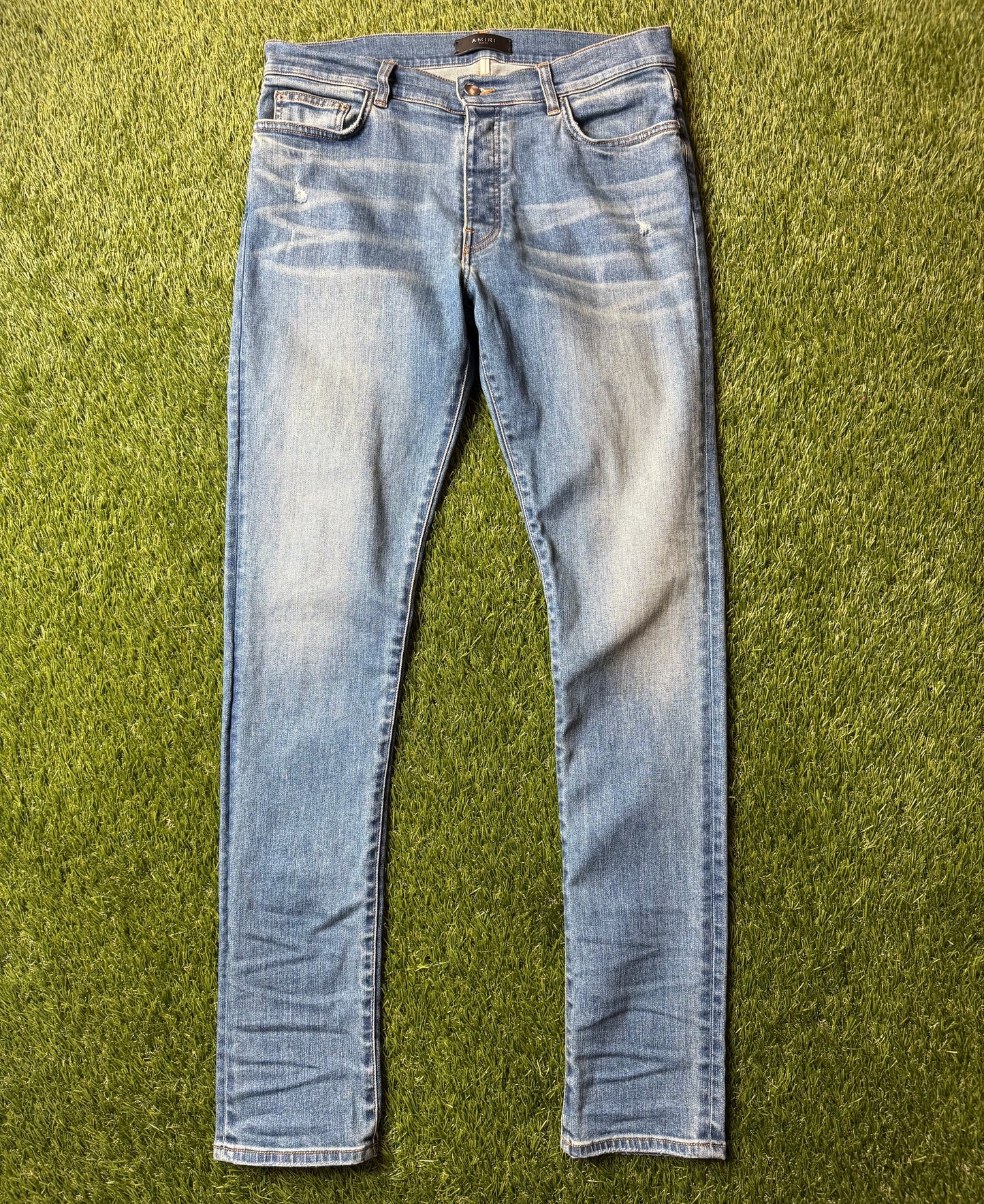 Amiri Blue Jeans