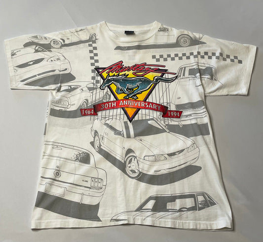 Vintage 30th Anniversary Mustang T Shirt