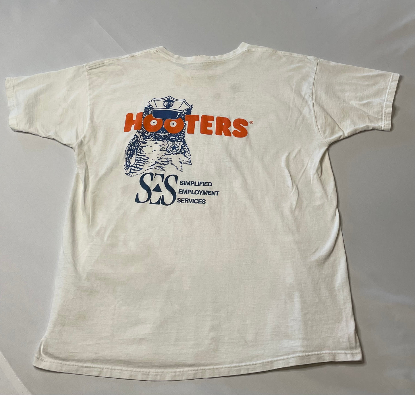 Vintage Law Enforcement Hooters T Shirt