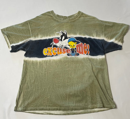 Vintage Looney Tunes Tie Dye T Shirt