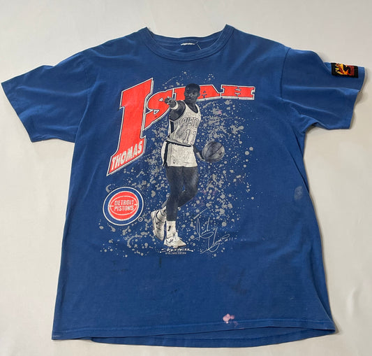 Vintage Isiah Thomas Detroit Pistons T Shirt