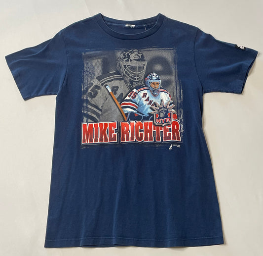 Vintage Mike Richter New York Rangers T Shirt