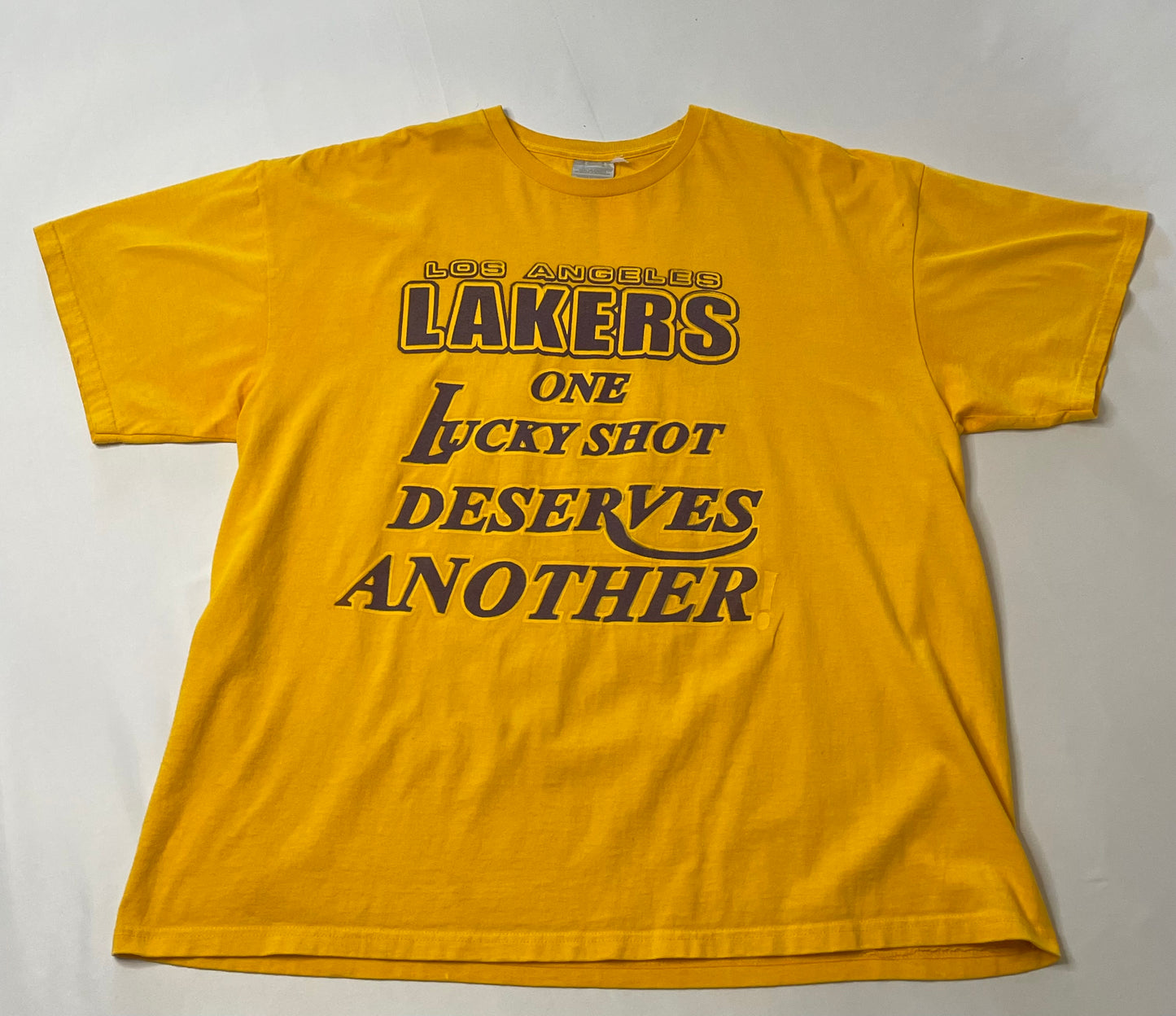 Vintage LA Lakers Last Shot T Shirt