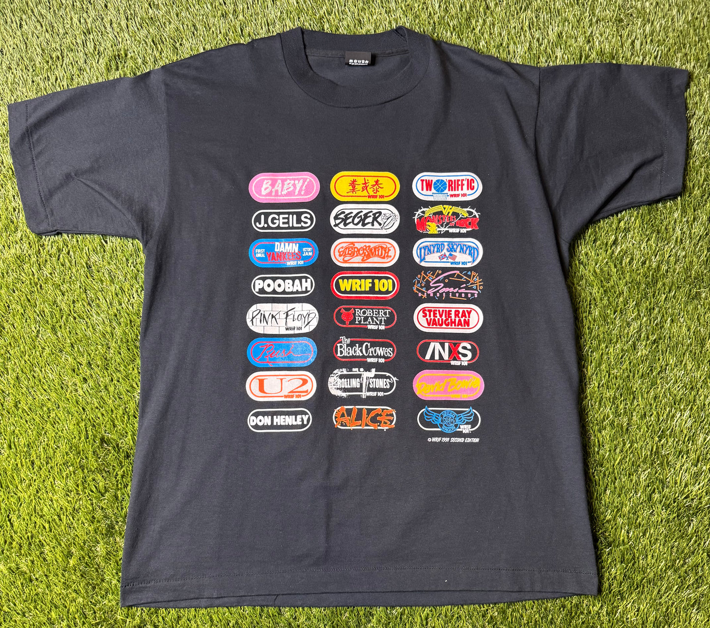 Vintage 1991 WRIF 101 T Shirt