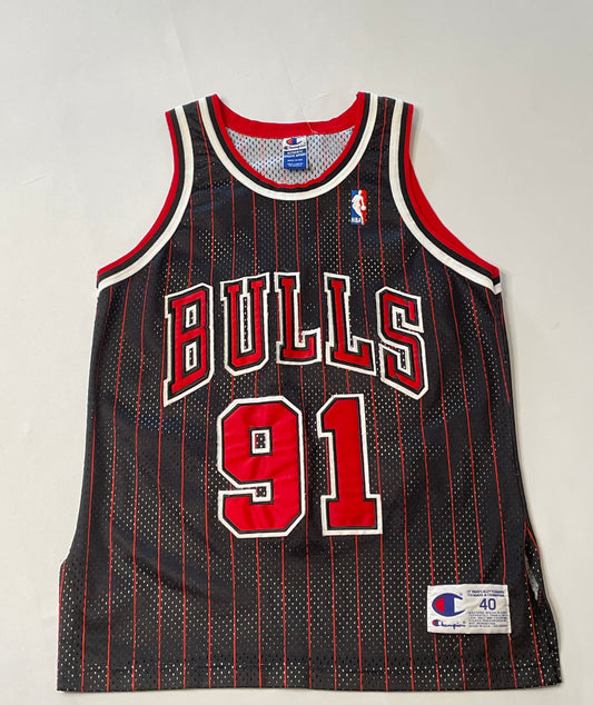 Vintage Dennis Rodman Champion Patch Jersey