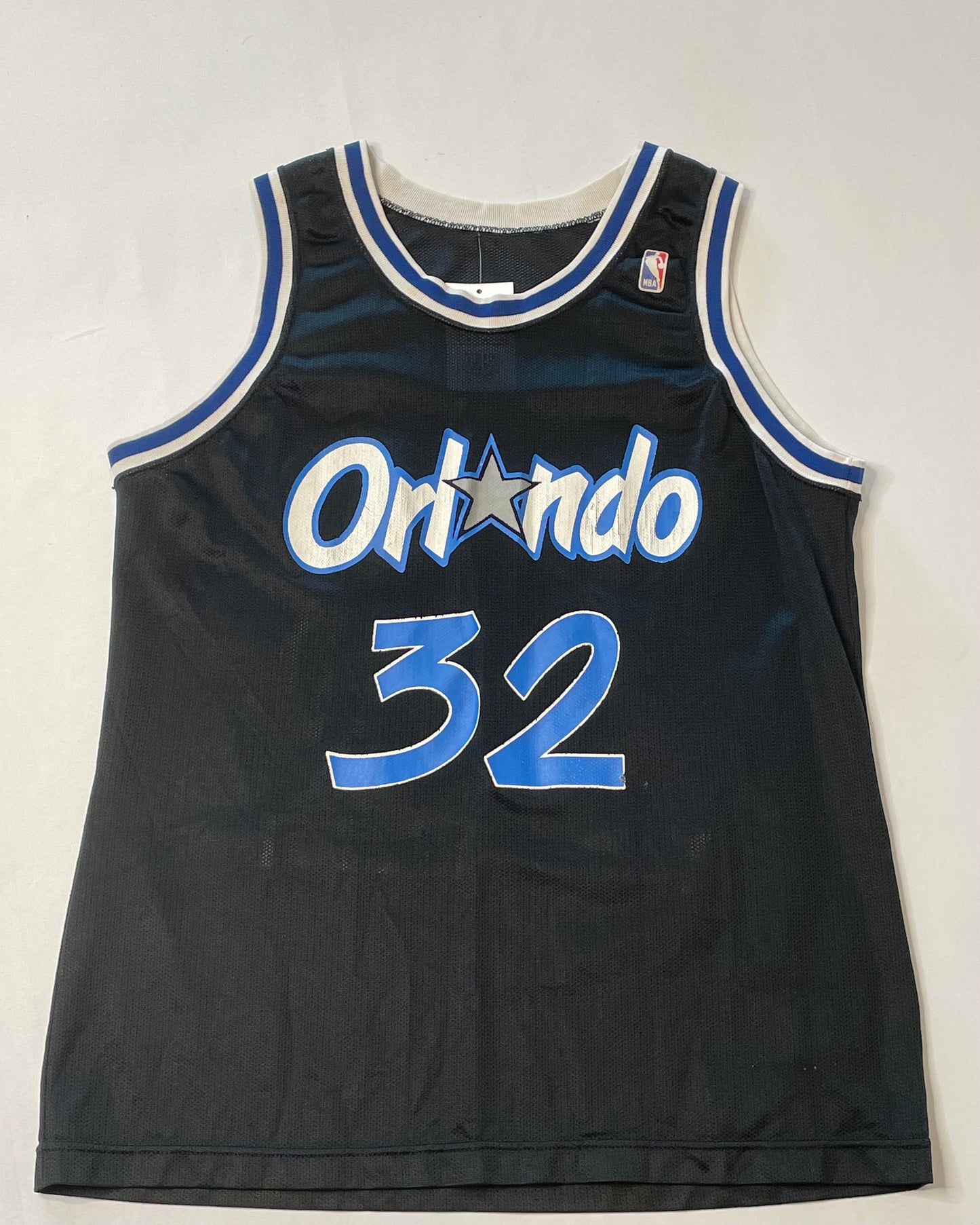 Vintage Shaquille O'neal Orlando Magic Champion Jersey