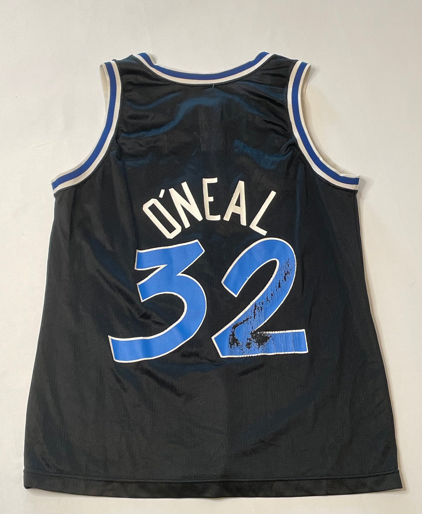 Vintage Shaquille O'neal Orlando Magic Champion Jersey