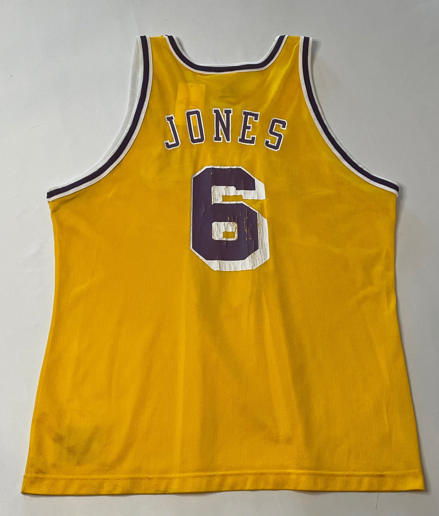 Vintage Eddie Jones Lakers Champion Jersey