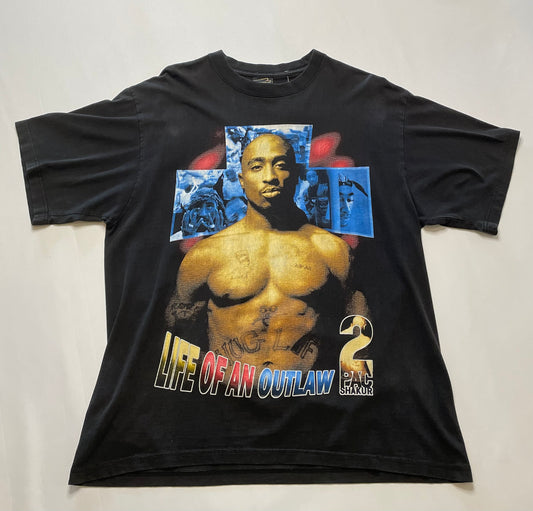 Vintage Tupac Makaveli Rap T Shirt