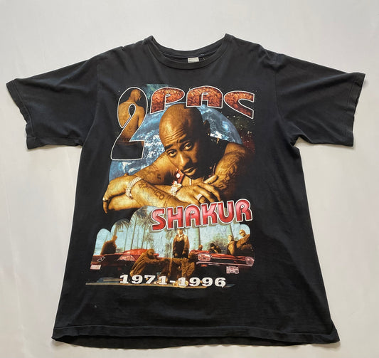 Vintage 1996 Tupac Shakur Rap T Shirt