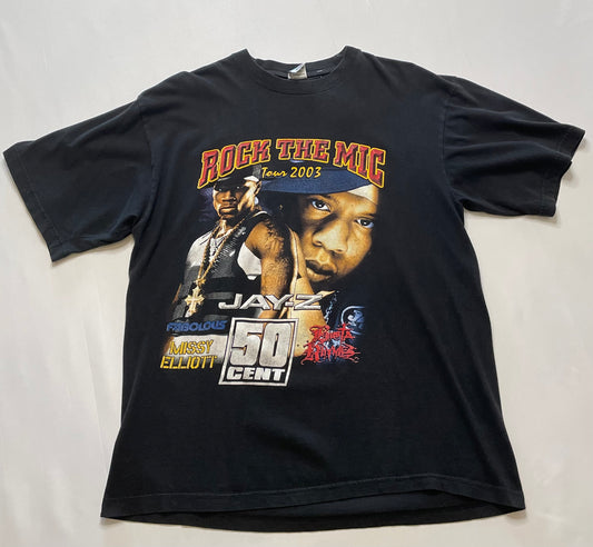 Vintage Jay Z Rock the Mic T Shirt