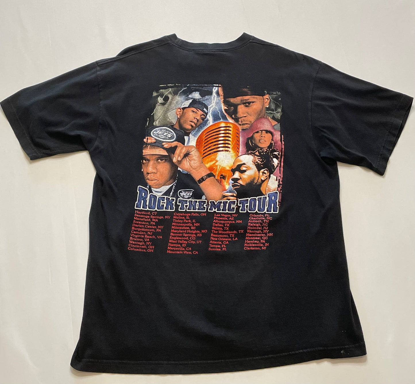 Vintage Jay Z Rock the Mic T Shirt