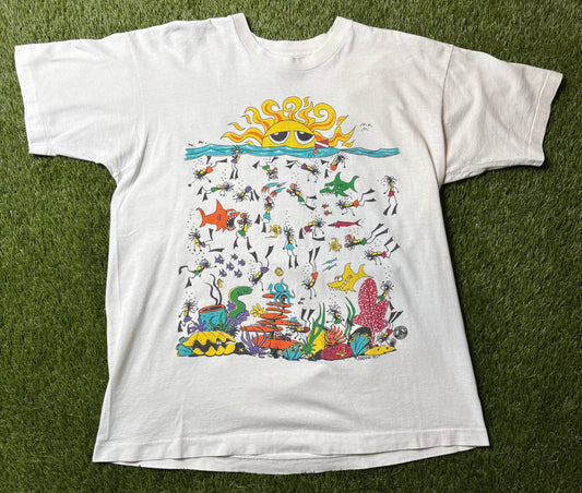 Vintage 90's Under the Sea T Shirt