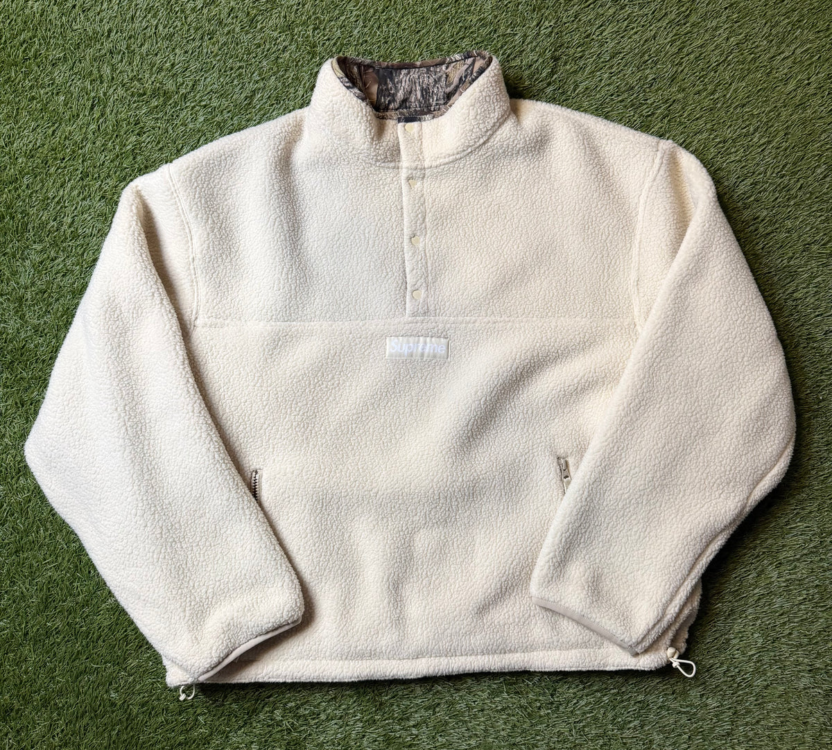 Supreme Polartec Shearling Reversible Pullover (FW24)