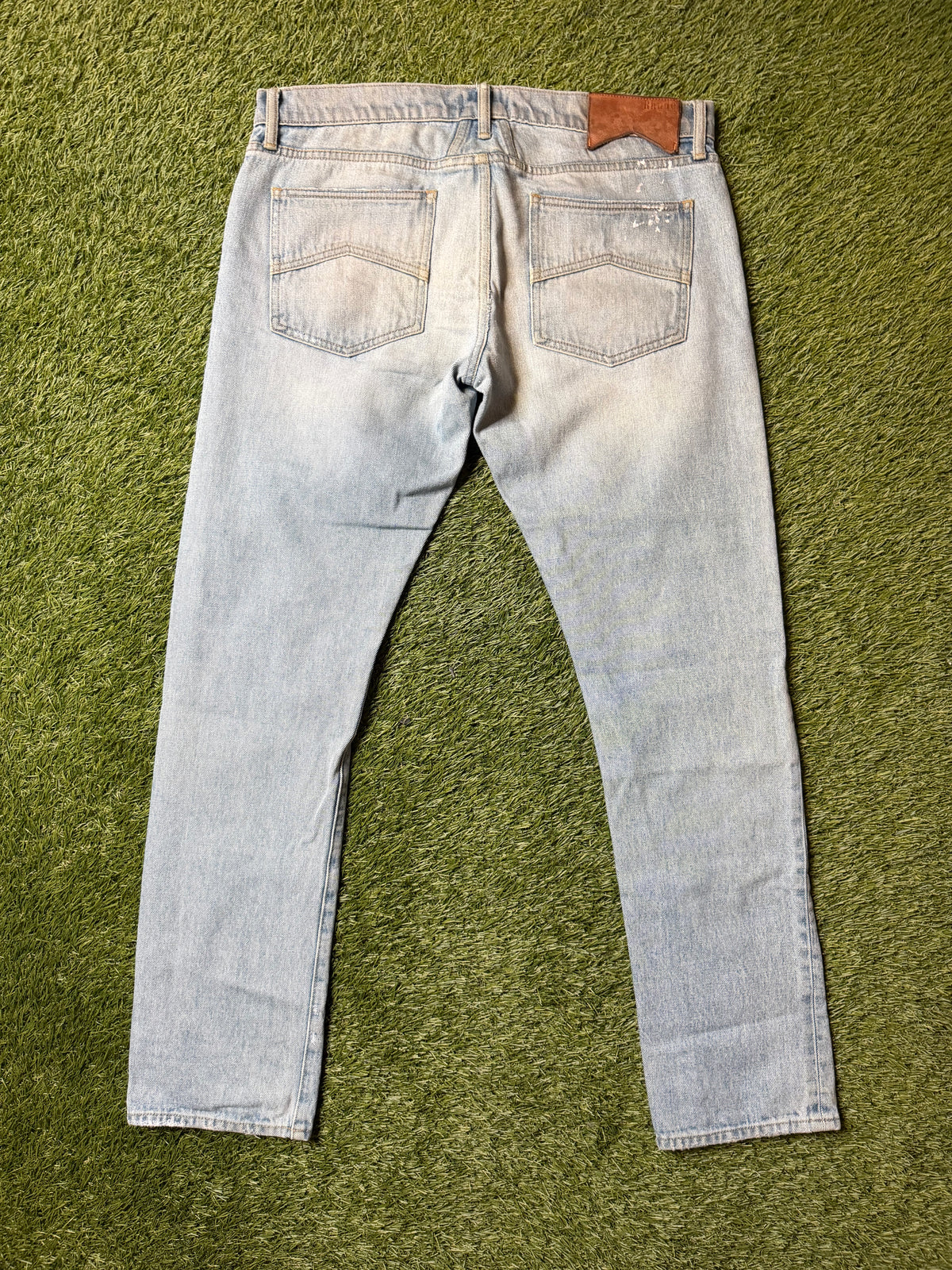 Rhude Paint Splatter Denim