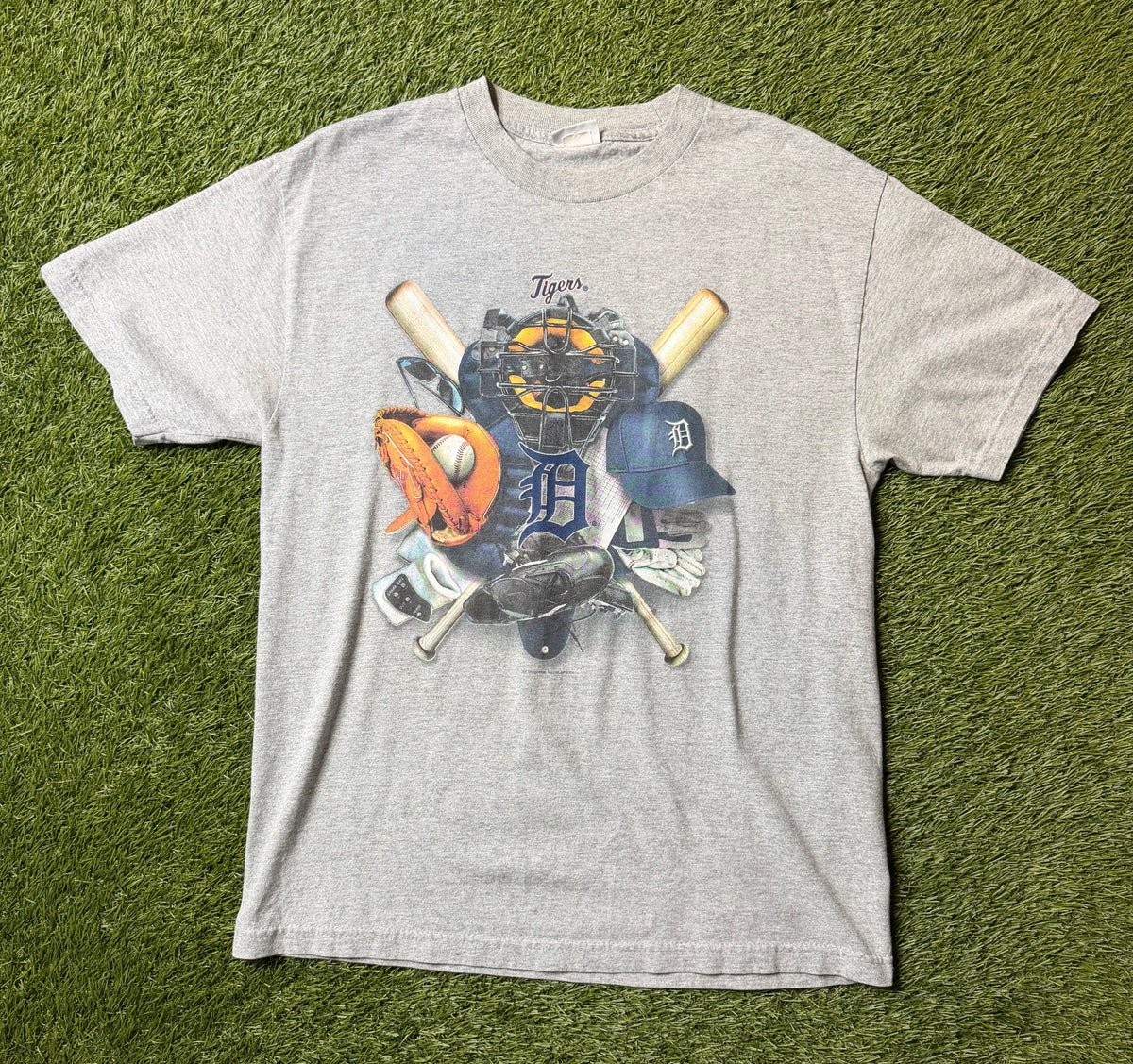 Vintage 2005 Detroit Tigers T Shirt