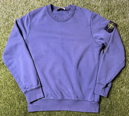 Stone Island Navy Crest Crewneck