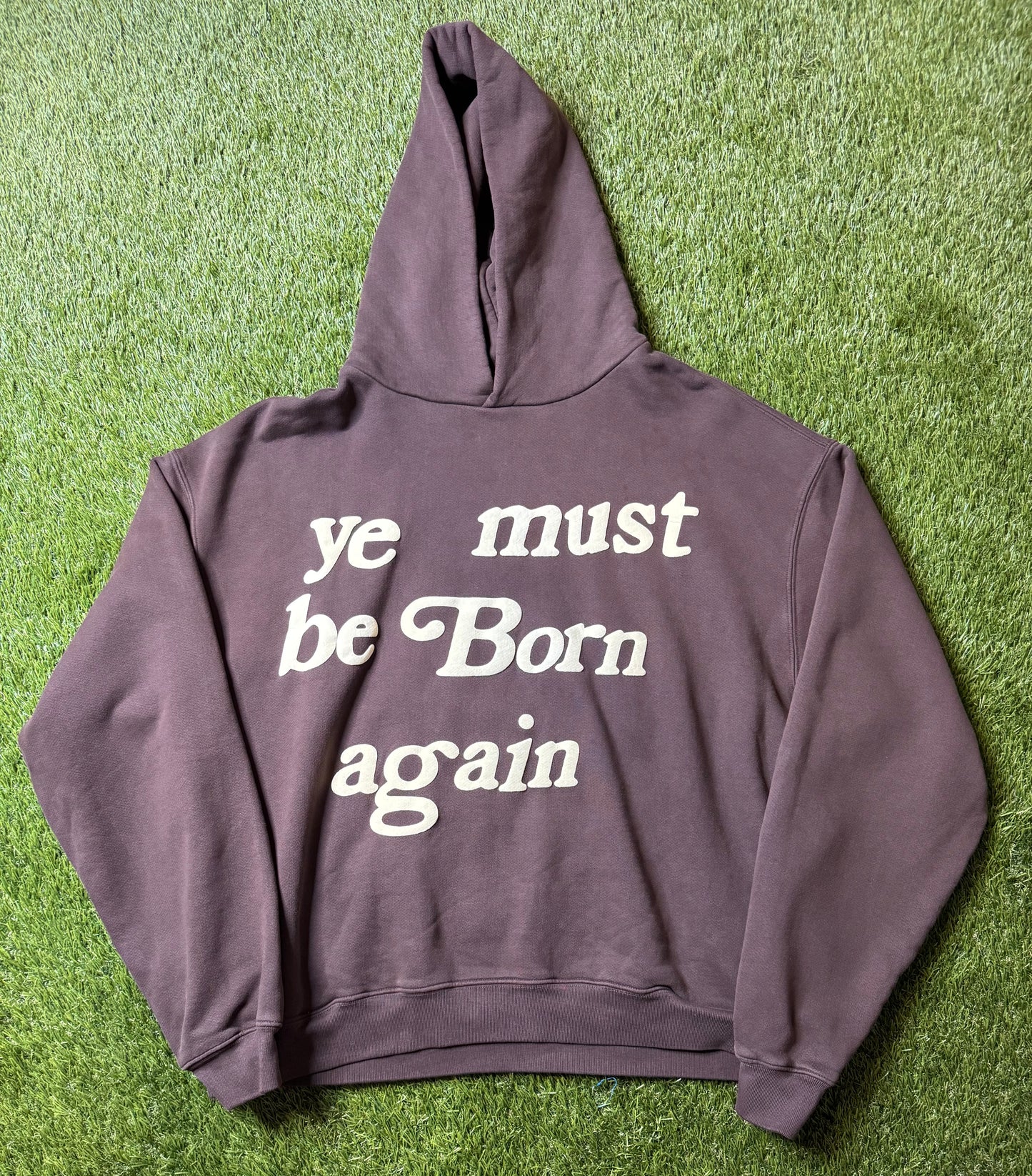 CPFM Ye must be born hoodie Brown