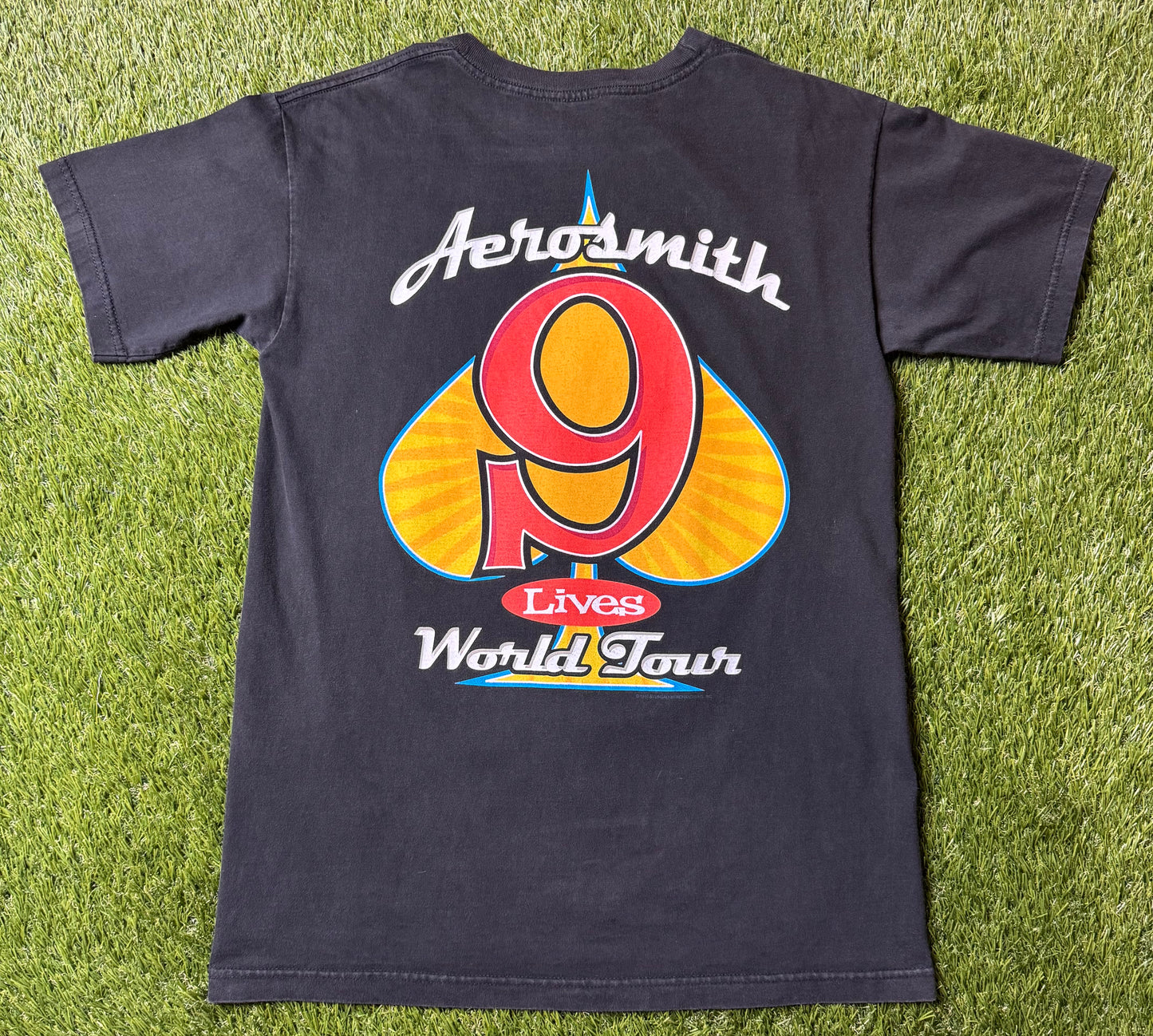 Vintage Aersomith 9 Lives T Shirt