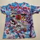 Vintage Pink Floyd Division Bell Tye Dye T Shirt