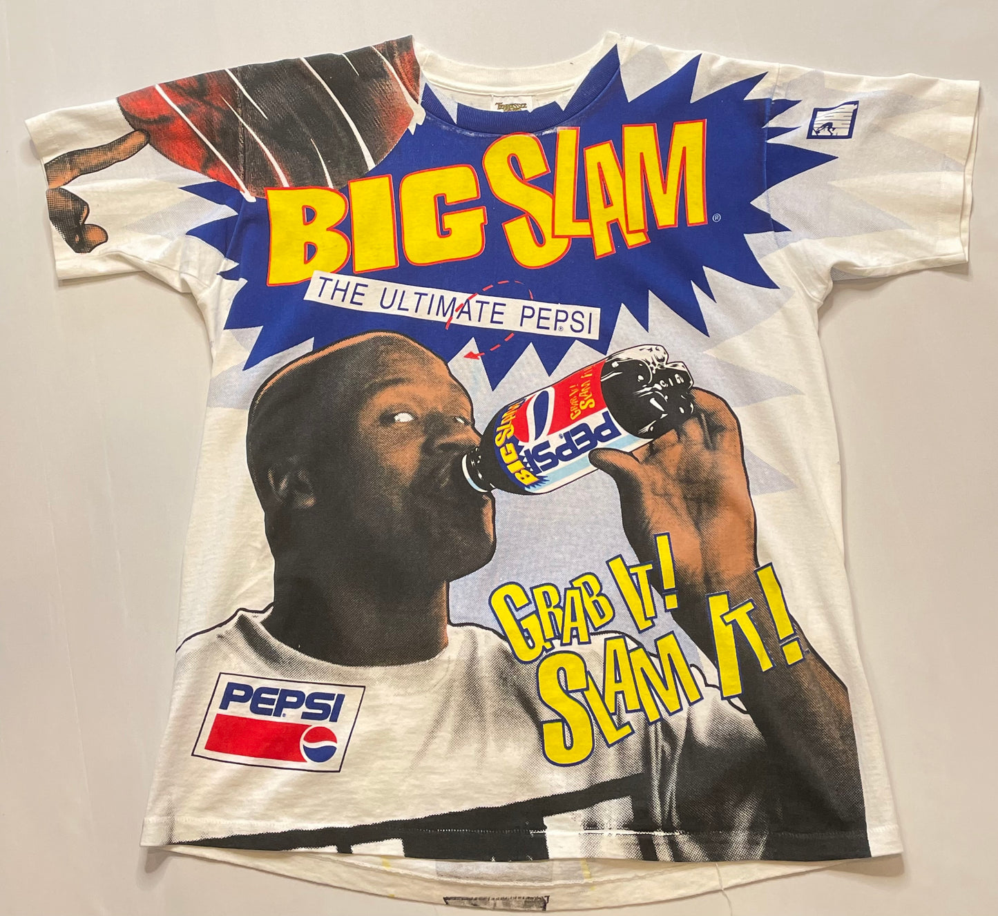 Vintage Shaq Big Slam AOP T Shirt