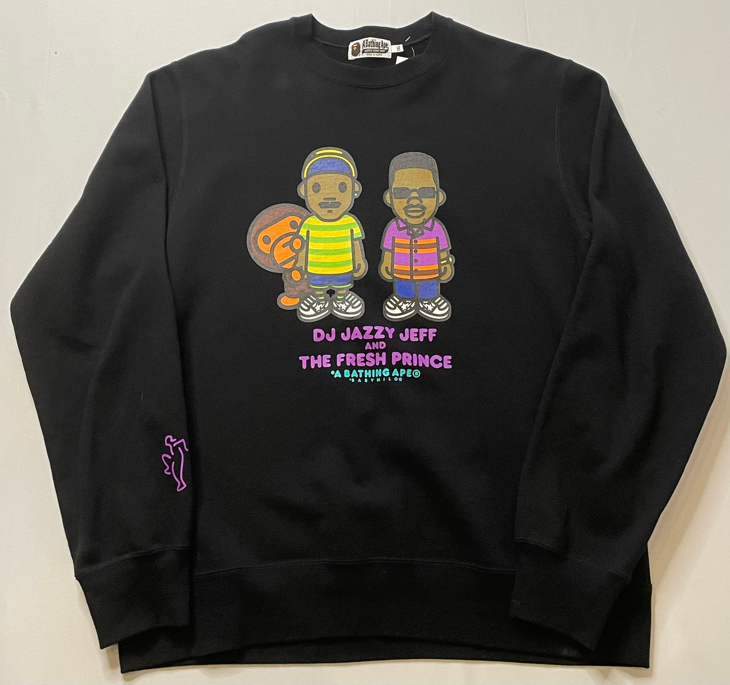 Bape DJ Jazzy Jeff & the Fresh Prince Crewneck