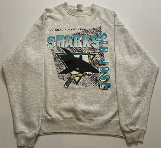 Vintage San Jose Sharks Crewneck