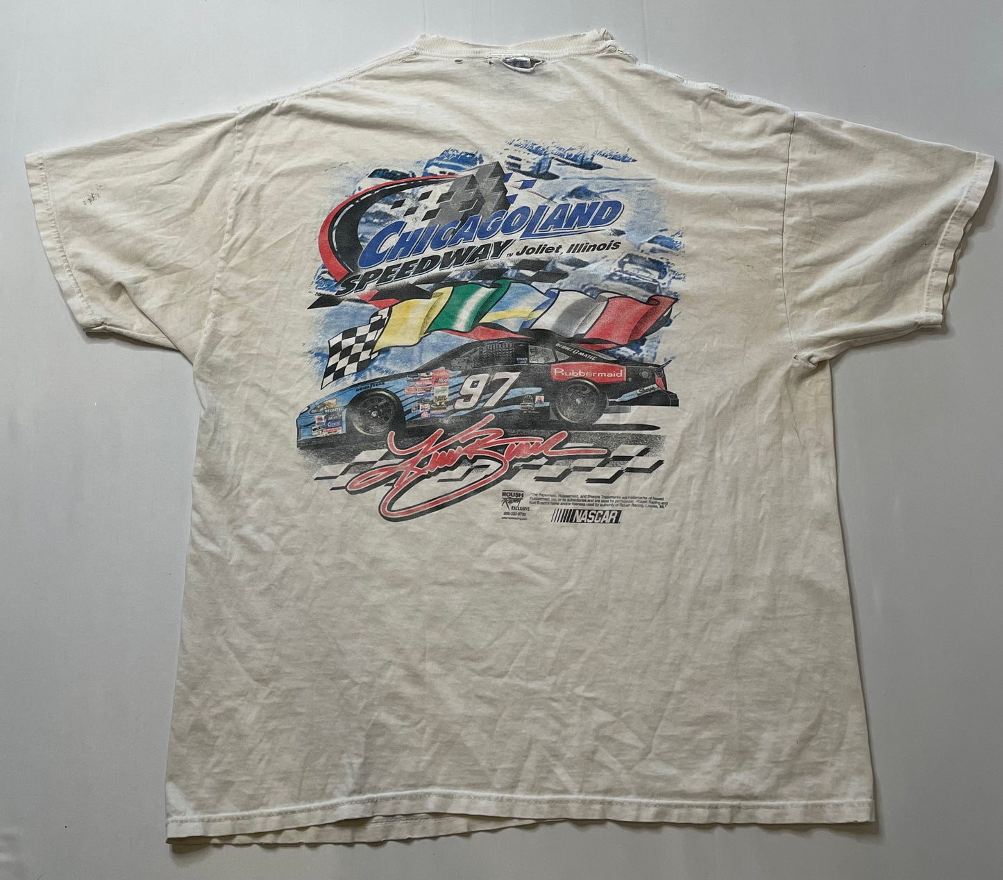 Vintage Kurt Busch Racing T Shirt