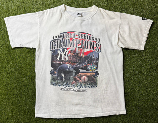 Vintage 1998 NY World Series Champs shirt