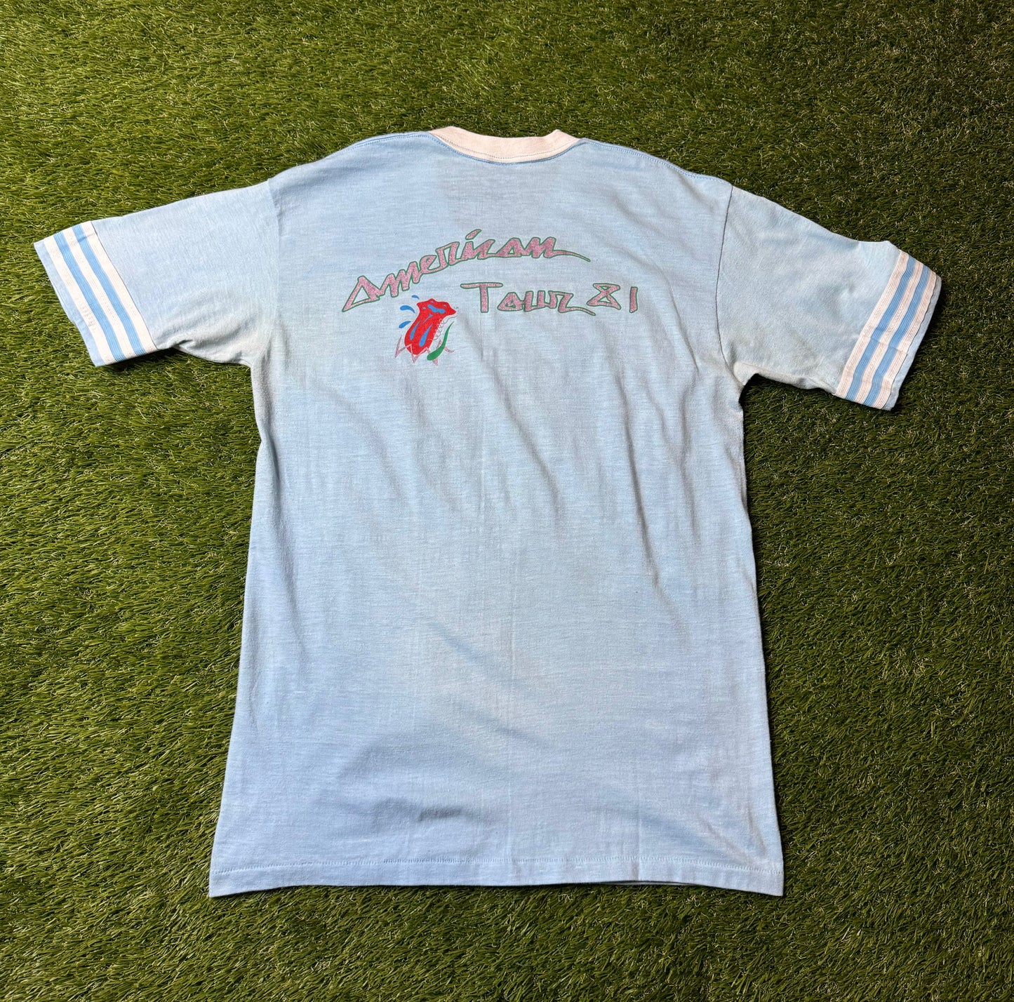 Vintage 1981 Rolling Stones American Tour T Shirt