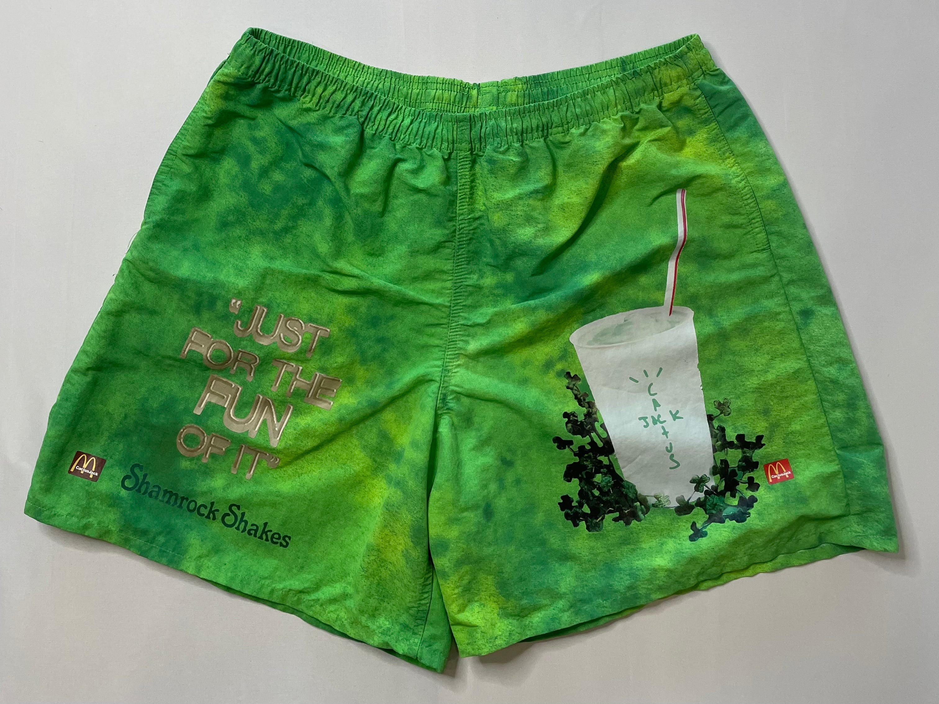 Travis Scott Shamrock Shake newest Shorts