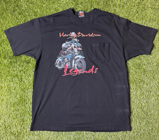 Vintage 2000 Harley Davidson Legends T Shirt
