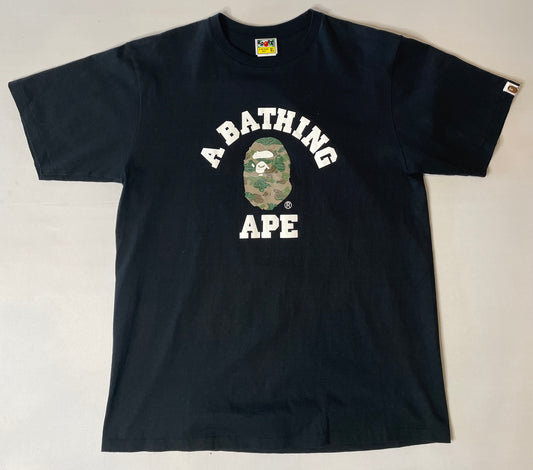 Bape 1st Camo College T Shirt