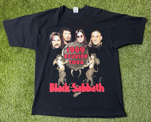 Vintage 1999 Black Sabbath Reunion Tour T Shirt