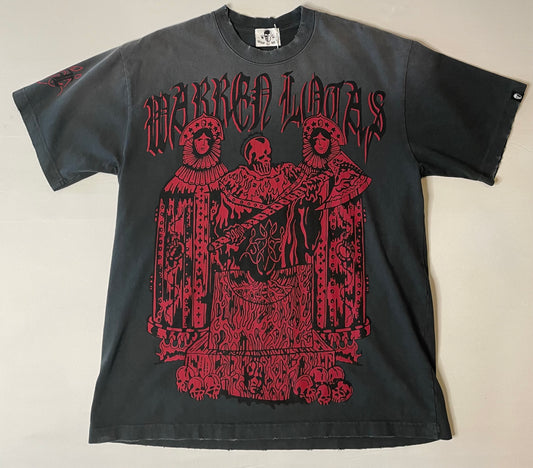 Warren Lotas Red Skull T Shirt