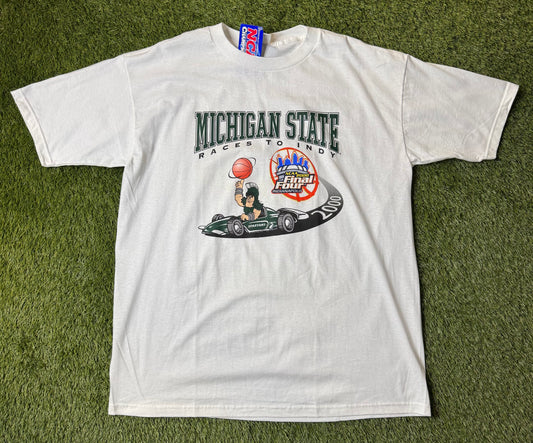 Vintage NWT Michigan State 2000 Final Four T Shirt