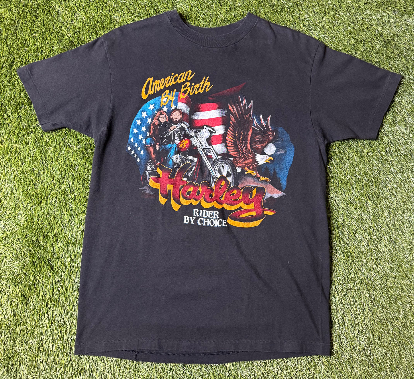 Vintage 1991 Harley Davidson Biker T Shirt