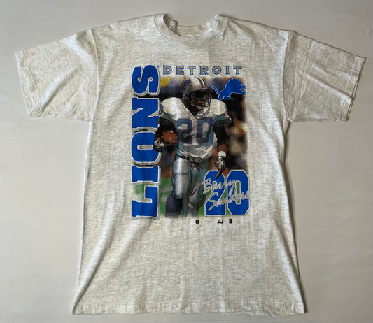 Vintage NWT Barry Sanders T Shirt