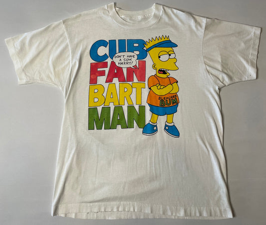 Vintage Simpsons Cub Fan Bart T Shirt