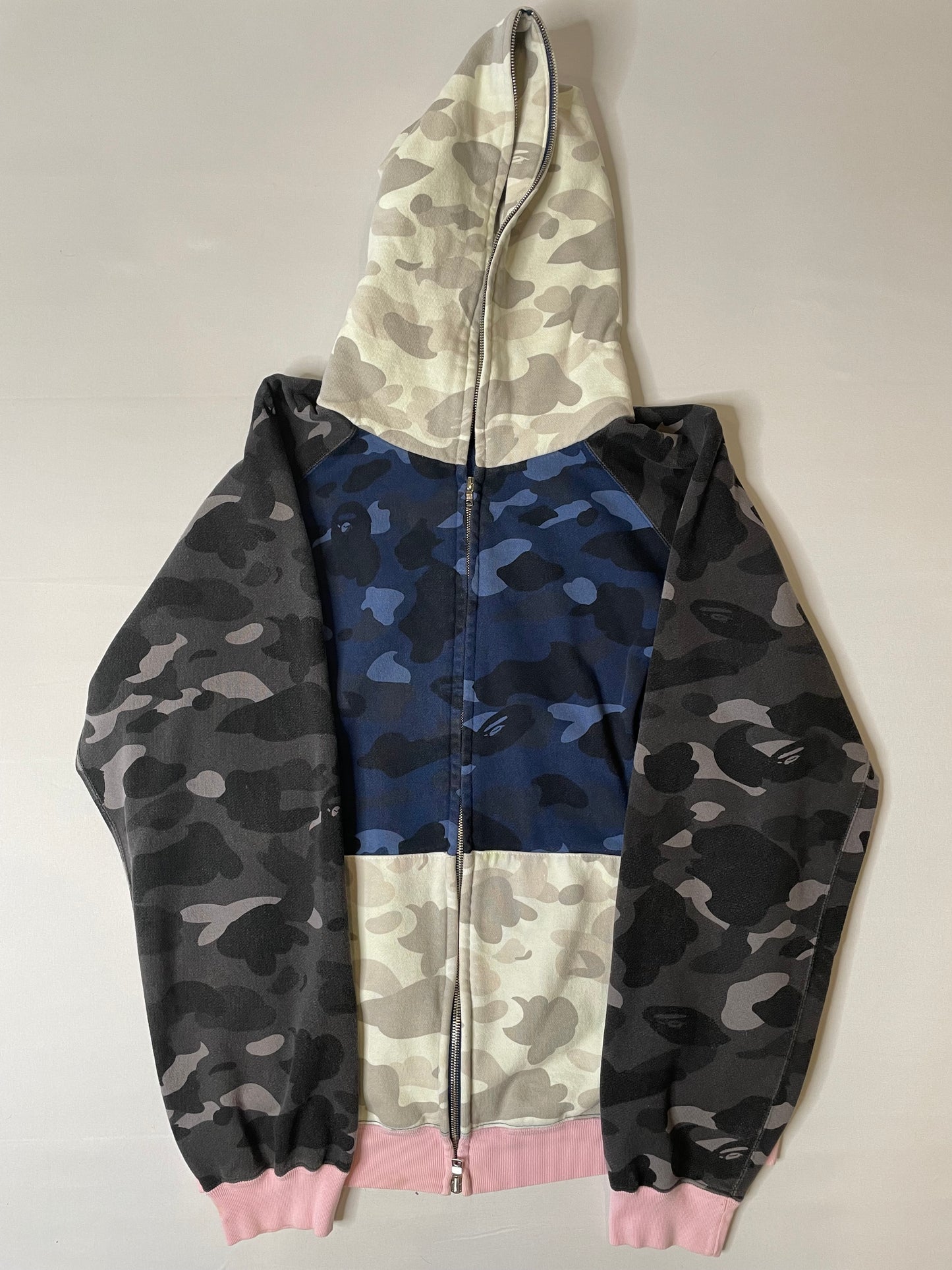 Bape Camo Zip Up Hoodie