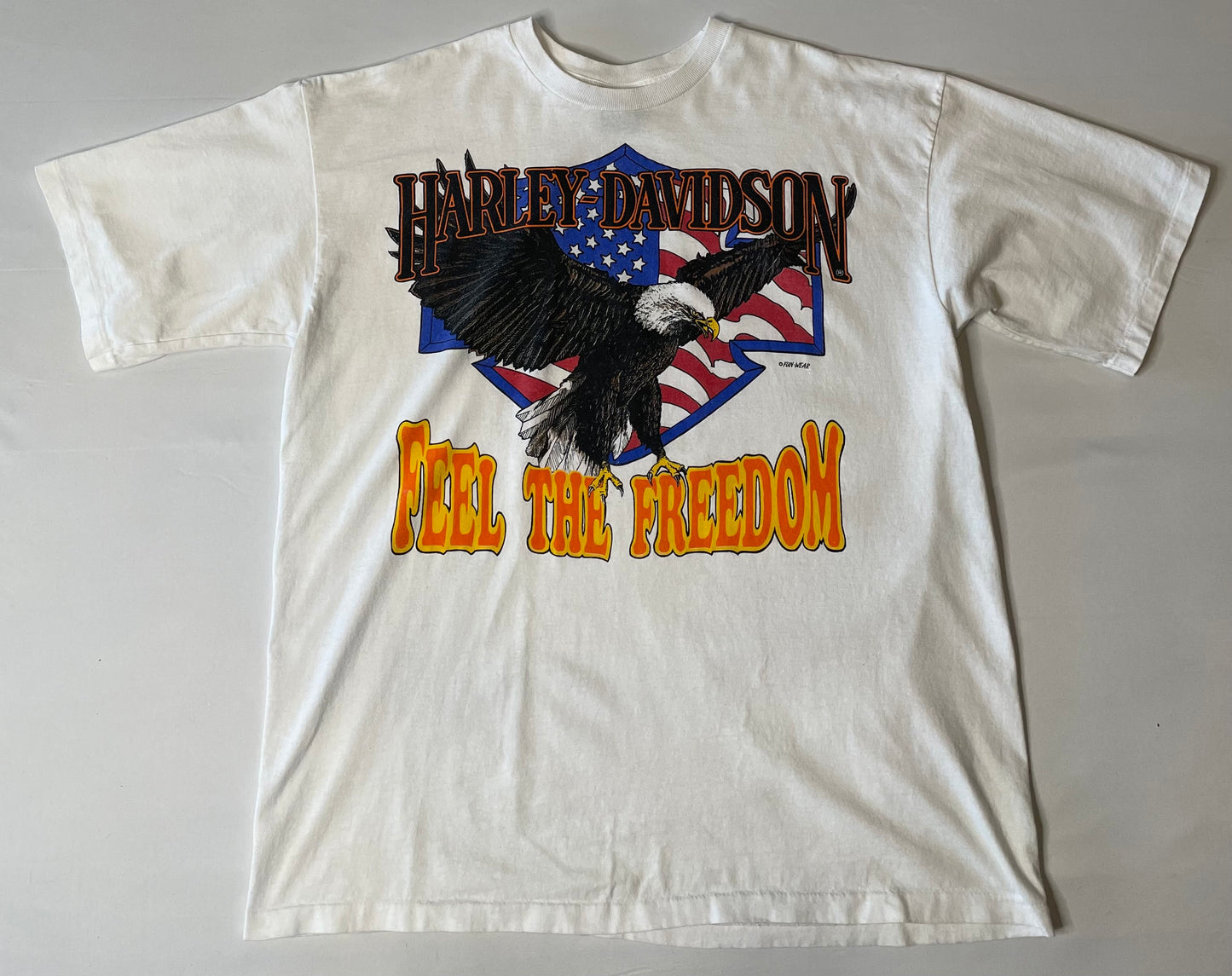 Vintage Harley Davidson Feel the Freedom T Shirt