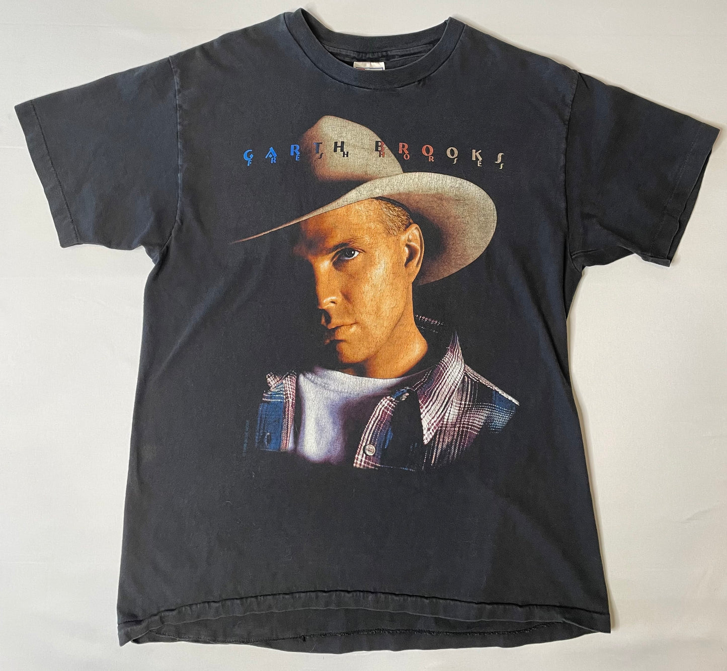 Vintage Garth Brooks Fresh Horses Tour T Shirt