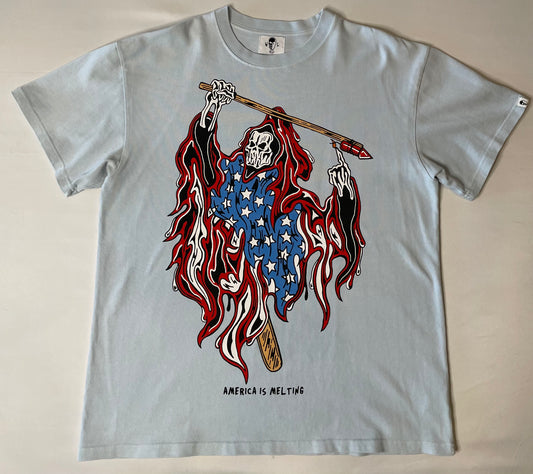 Warren Lotas America is Melting/ 4th of July T Shirt