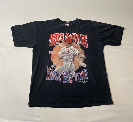 Vintage Mark Mcgwire  Home Run Tour T Shirt