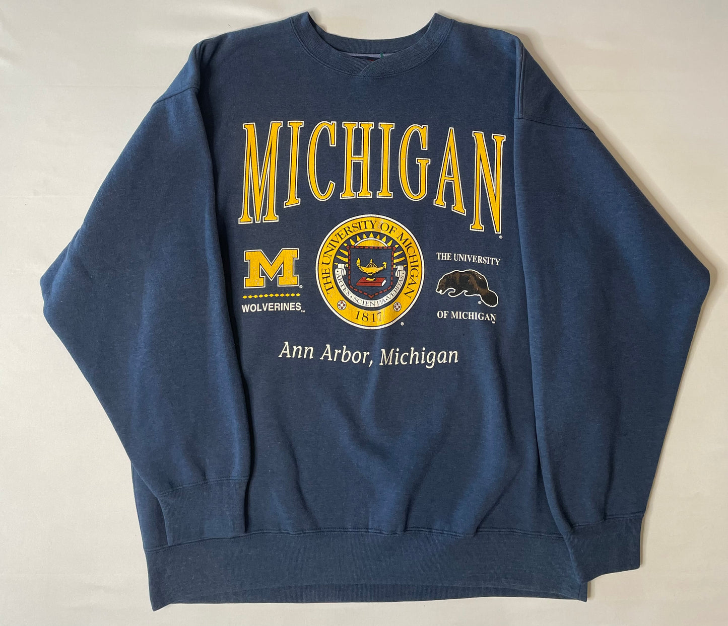 Vintage University of Michigan Crew Neck