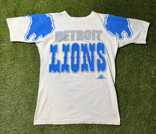 Vintage 90's Apex Detroit Lions T Shirt